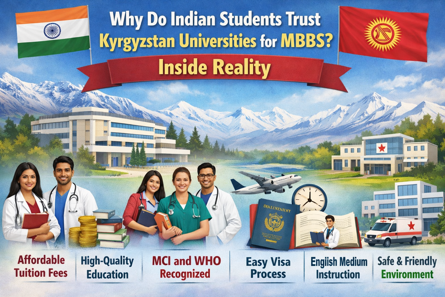 Why Do Indian Students Trust Kyrgyzstan Universities for MBBS? Inside Reality